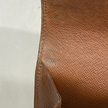 Louis Vuitton Long Wallet Monogram Pochette Porte Monet Cles Di M61723 Brown