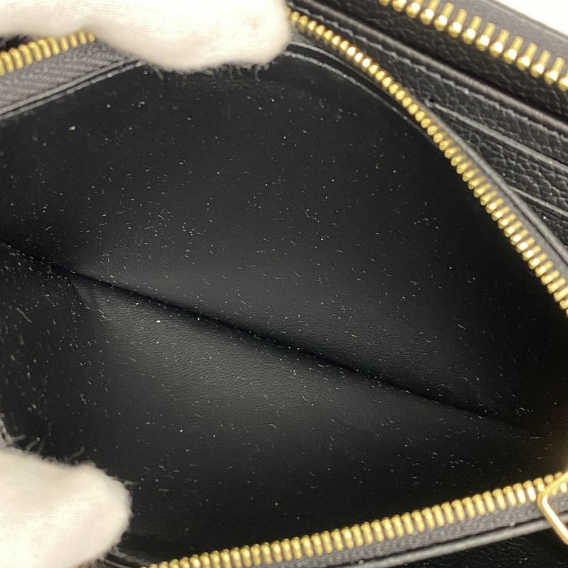 Louis Vuitton Long Wallet Monogram/empreinte Bicolor Zippy Wallet M80481 Black