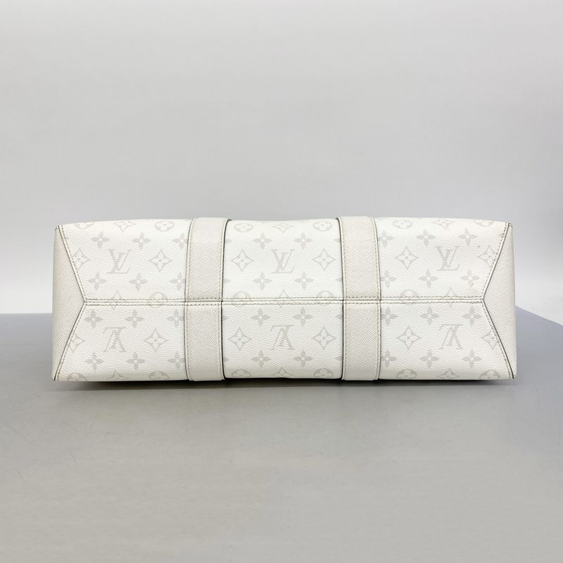 Louis Vuitton Tote Bag Taigarama Weekend Tote NM M30919 White 2way Bag Men's