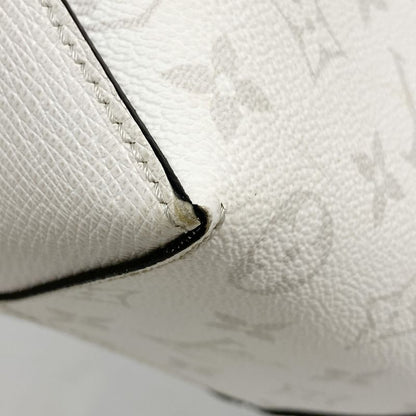 Louis Vuitton Tote Bag Taigarama Weekend Tote NM M30919 White 2way Bag Men's