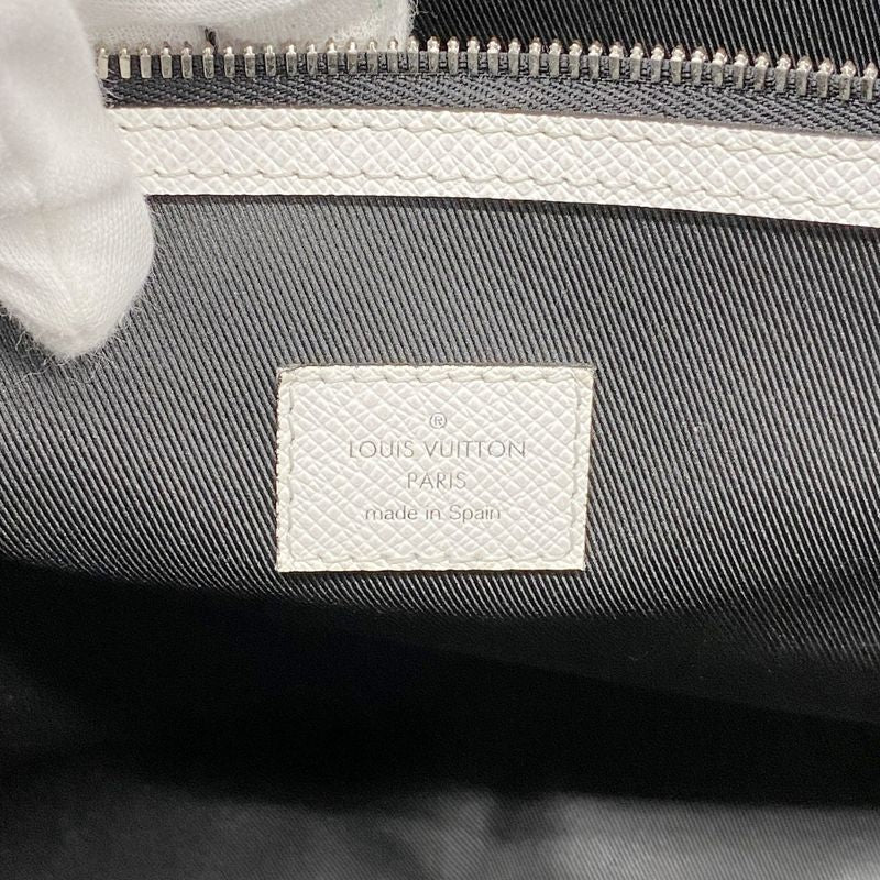 Louis Vuitton Tote Bag Taigarama Weekend Tote NM M30919 White 2way Bag Men's