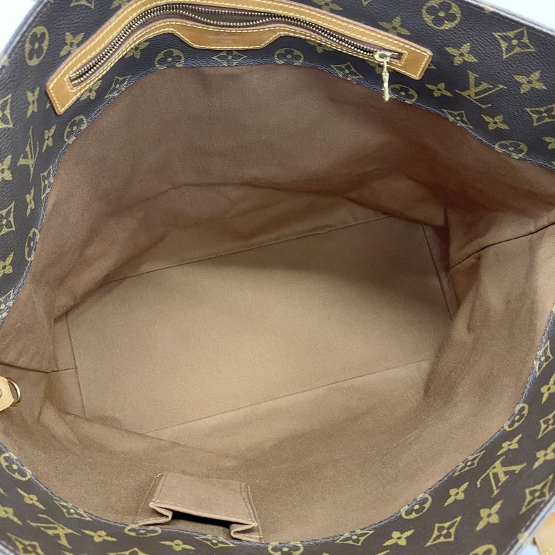 Louis Vuitton Tote Bag Monogram Cabas Alto M51152 Brown Men Women Unisex