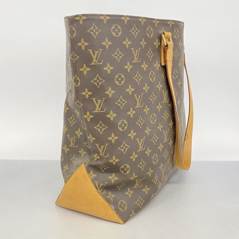 Louis Vuitton Tote Bag Monogram Cabas Alto M51152 Brown Men Women Unisex