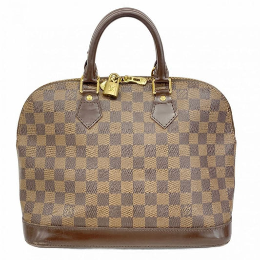 Louis Vuitton Damier Alma N51131 Ebene Womens Handbag