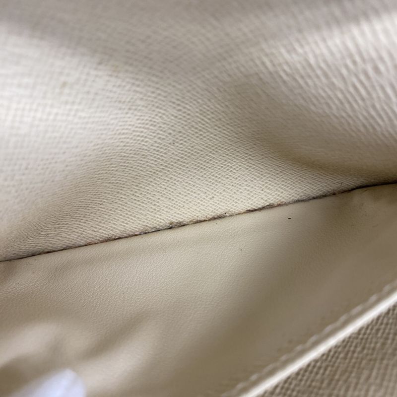 Louis Vuitton Wallet Damier Azure Portefeuille Trésor N61744 White Ladies