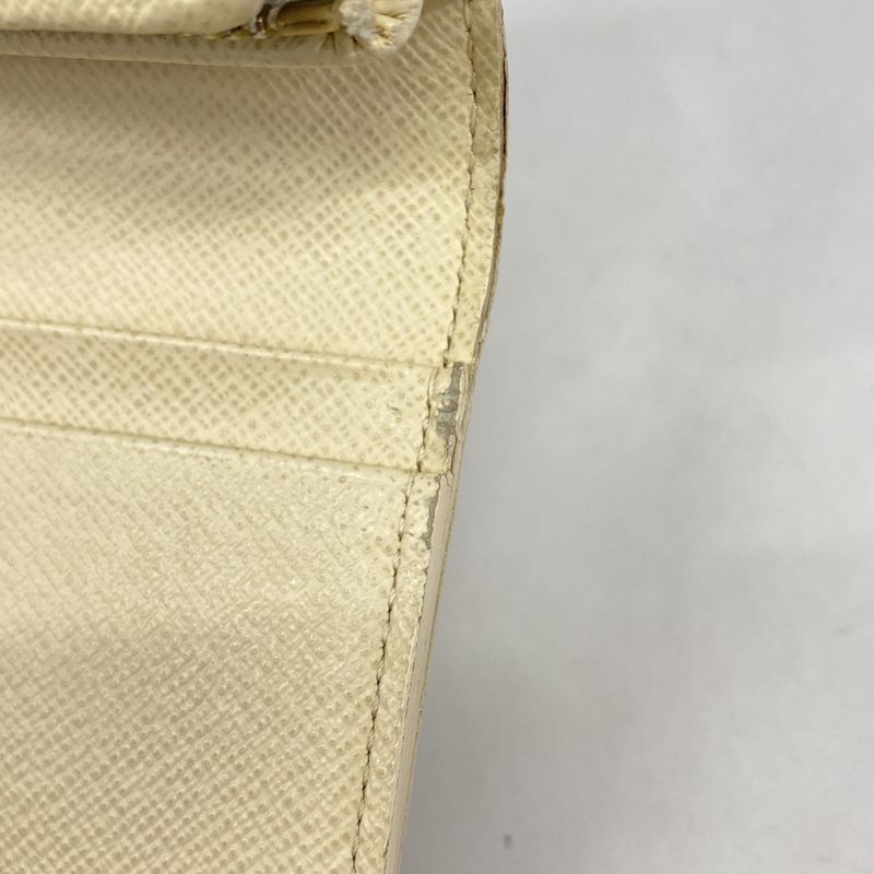 Louis Vuitton Wallet Damier Azure Portefeuille Trésor N61744 White Ladies