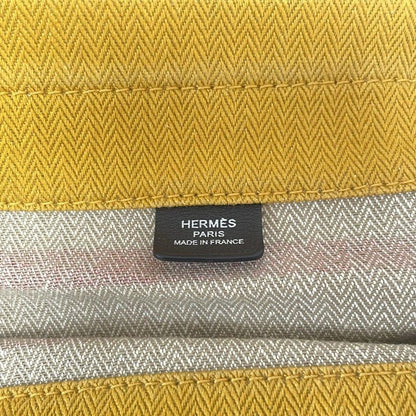 Hermes Shoulder Bag Aline Lo Cabassac Aline MM Jeanne X Orange X Marine Leather