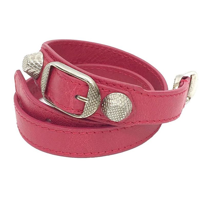 Sale Balenciaga Leather Giant Bracelet Aq7201