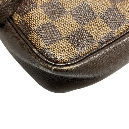 Louis Vuitton Handbag Damier Trousse Makeup N51982 Ebène