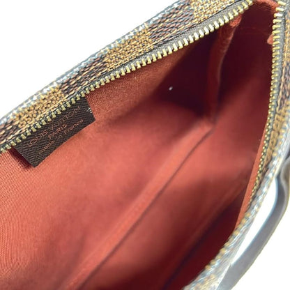 Louis Vuitton Handbag Damier Trousse Makeup N51982 Ebène