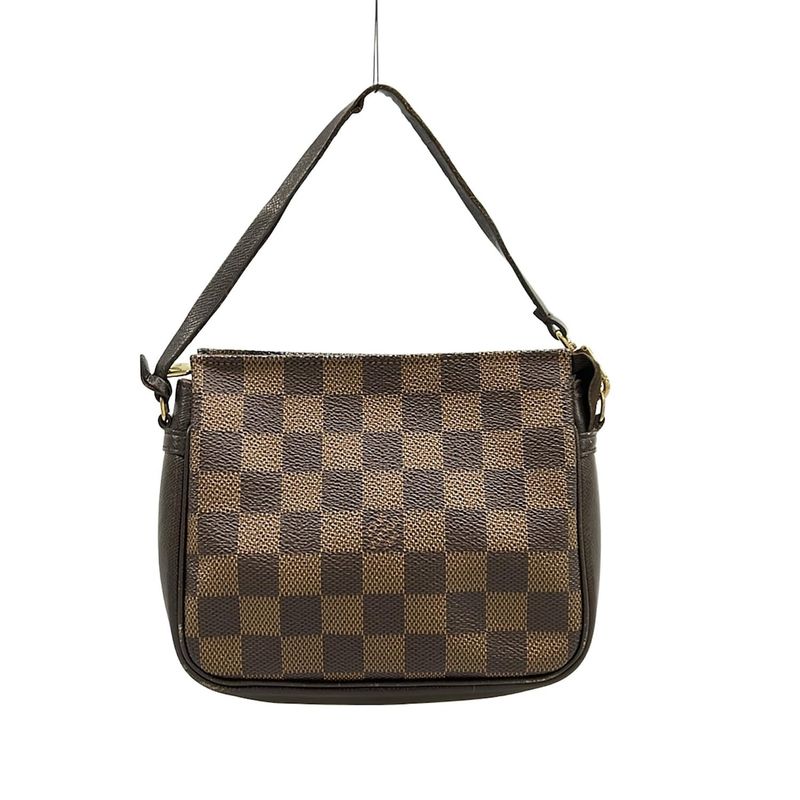 Louis Vuitton Handbag Damier Trousse Makeup N51982 Ebène