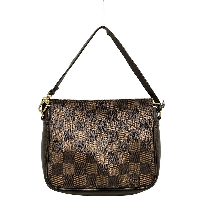 Louis Vuitton Handbag Damier Trousse Makeup N51982 Ebène