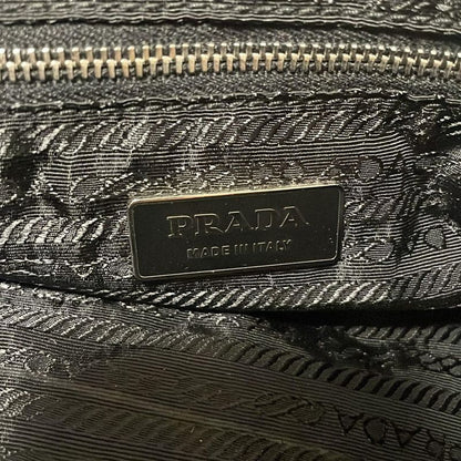 Prada Shoulder Bag  Black Leather