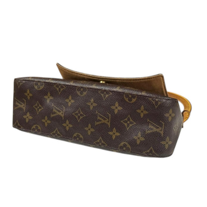 Louis Vuitton Mini Looping Monogram Shoulder Bag Monogram Canvas M51147 Brown