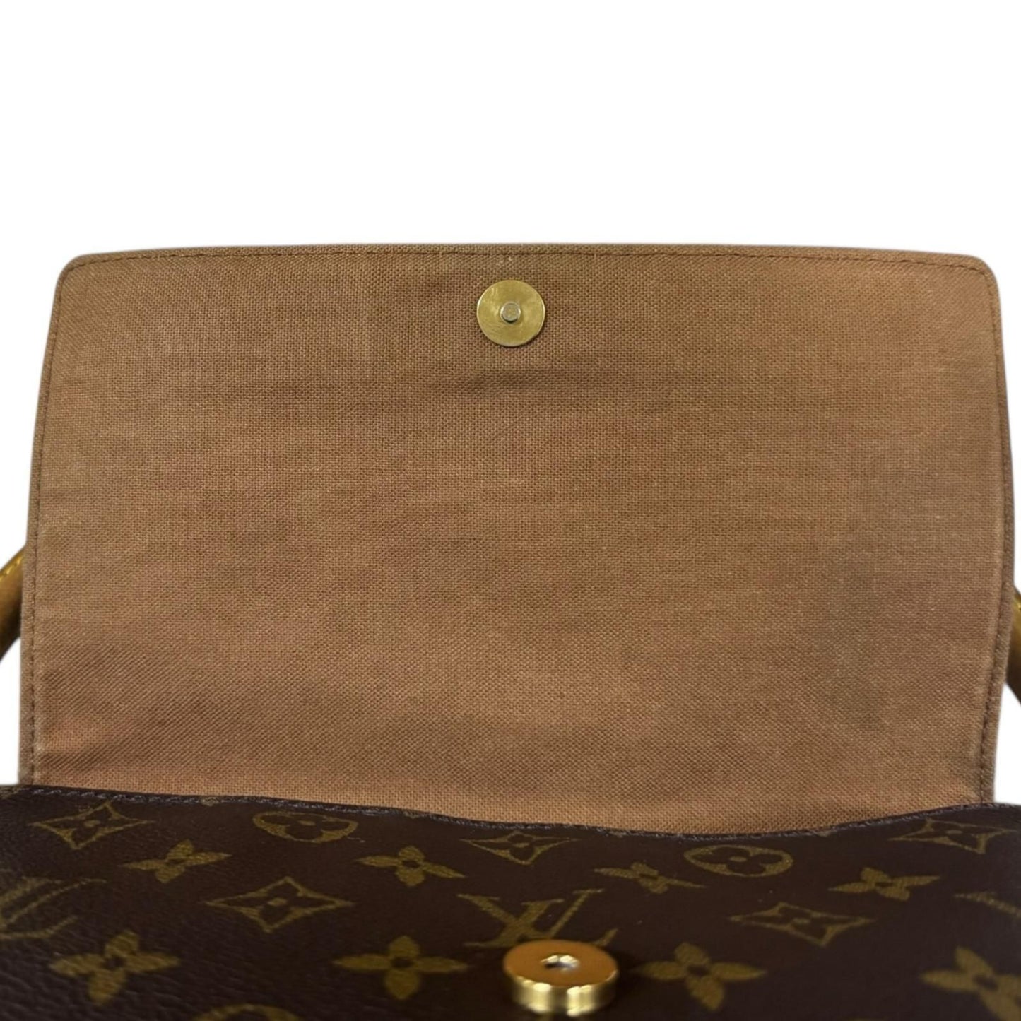 Louis Vuitton Mini Looping Monogram Shoulder Bag Monogram Canvas M51147 Brown