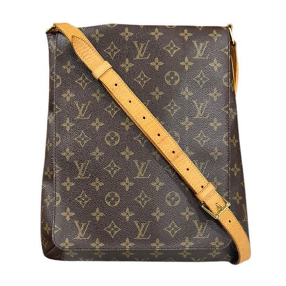 Louis Vuitton Musette Monogram Shoulder Bag Monogram Canvas M51256 Brown
