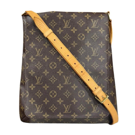 Louis Vuitton Musette Monogram Shoulder Bag Monogram Canvas M51256 Brown