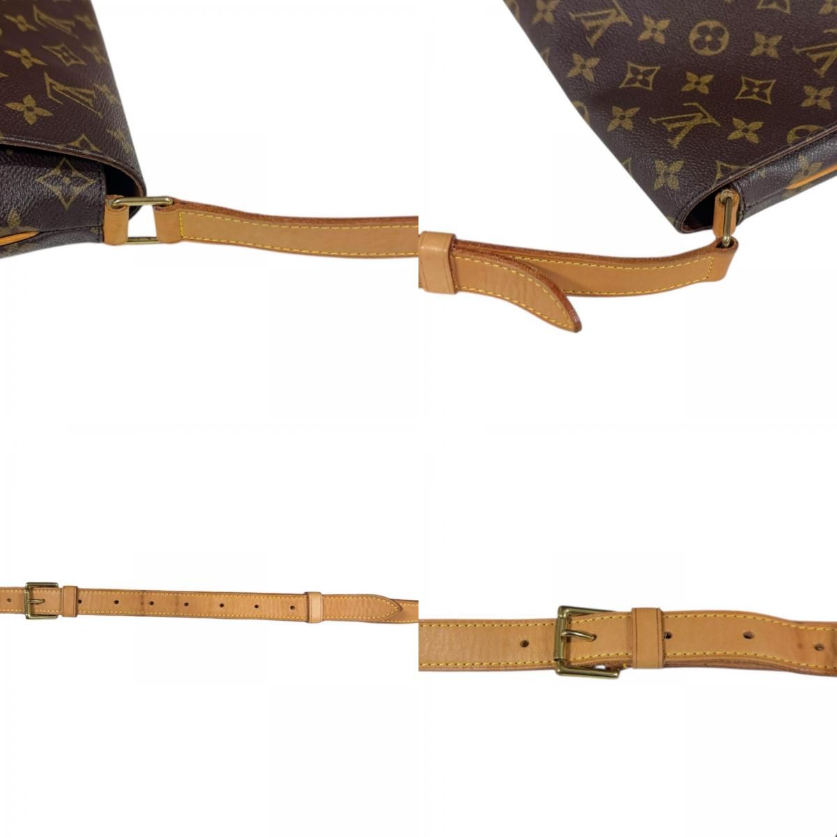Louis Vuitton Musette Monogram Shoulder Bag Monogram Canvas M51256 Brown