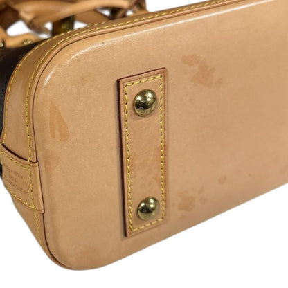 Louis Vuitton Alma BB Monogram Shoulder Bag Monogram Canvas M53152 Brown