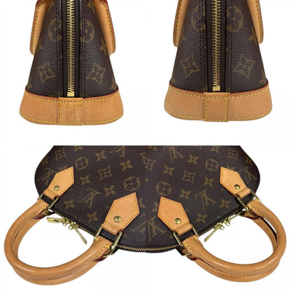Louis Vuitton Alma BB Monogram Shoulder Bag Monogram Canvas M53152 Brown