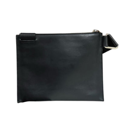 Fendi Zucca Shoulder Bag Leather 7va437 Brown Men's Fendi Used Fendi