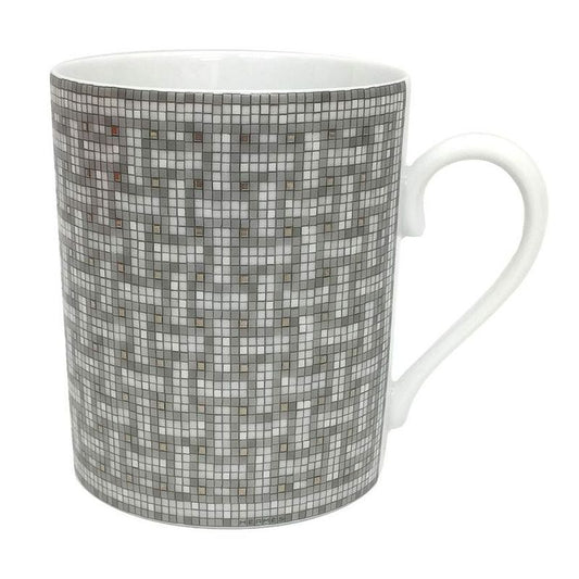 Sale Hermes Mug Mosaic van Quatre Platinum Aq7211