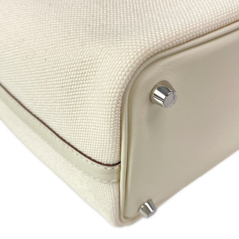 Hermes Handbag Picotin Lock Cargo PM Nata Silver Hardware