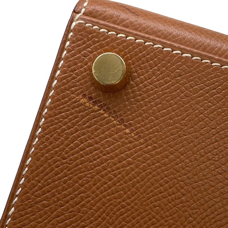 Hermes Handbag Mini Kelly 20 Sellier Gold