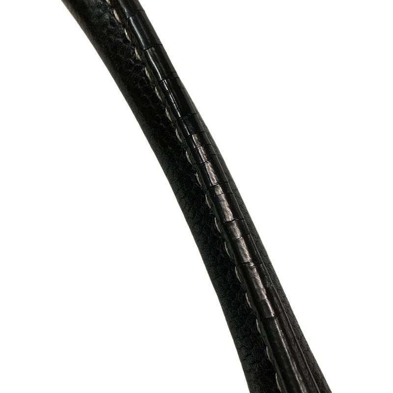 Chanel Tote Bag Cocos Travel Black X Red X Ivory Silver Hardware Leather