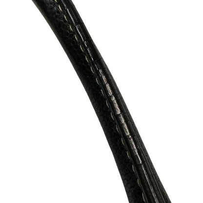 Chanel Tote Bag Cocos Travel Black X Red X Ivory Silver Hardware Leather