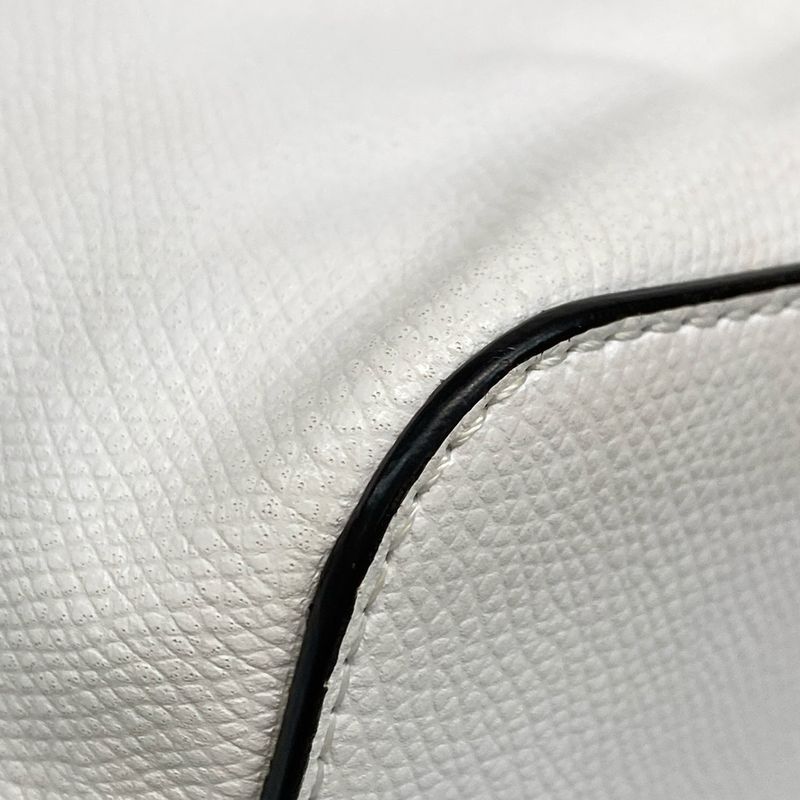 Fendi Handbag Montresor 8bs010 White Leather