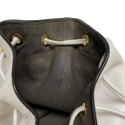 Fendi Handbag Montresor 8bs010 White Leather