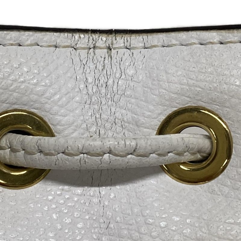 Fendi Handbag Montresor 8bs010 White Leather