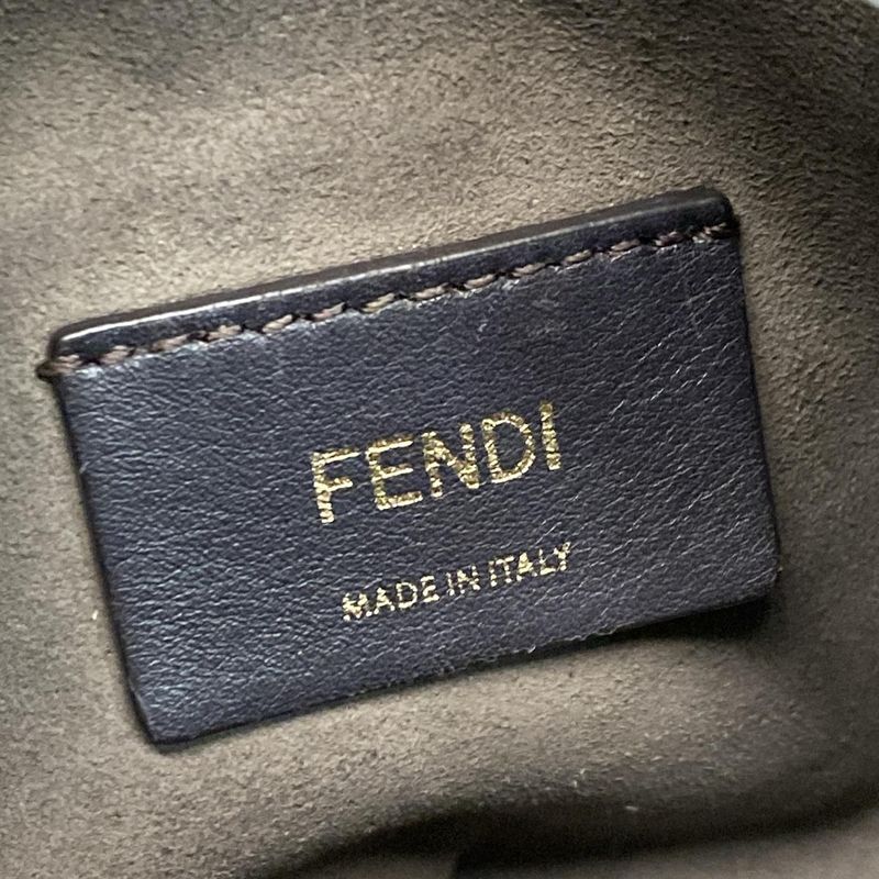 Fendi Handbag Montresor 8bs010 White Leather