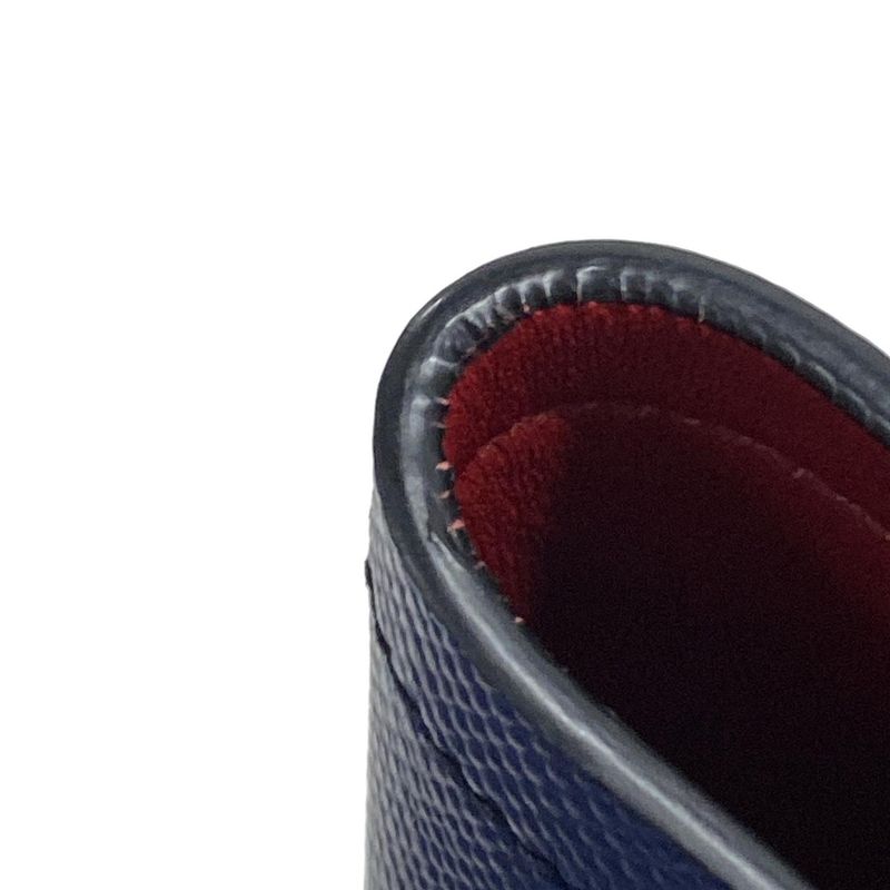 Prada Tote Double Medium Bag Bn2775 Blue Leather