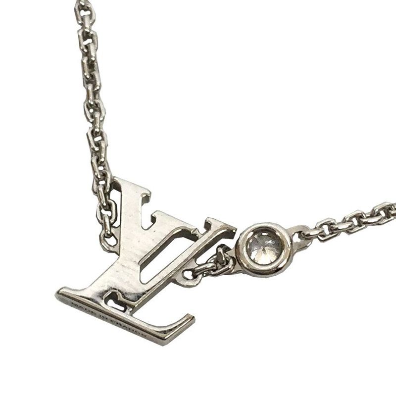 Sale Louis Vuitton Necklace LV Pendentif Ideal Blossom Pendant Diamond Necklace