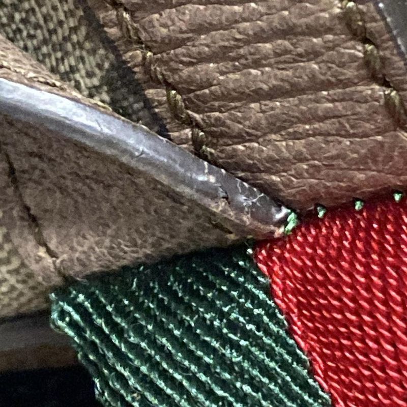 Gucci Backpack Sac Soft GG Supreme Backpack 473869 Beige X Ebony X Dark Brown