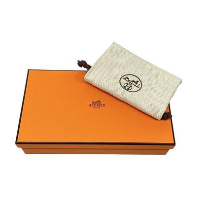 Hermes Key Holder (charm ) Kelly Festival New White Silver Hardware