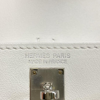 Hermes Key Holder (charm ) Kelly Festival New White Silver Hardware