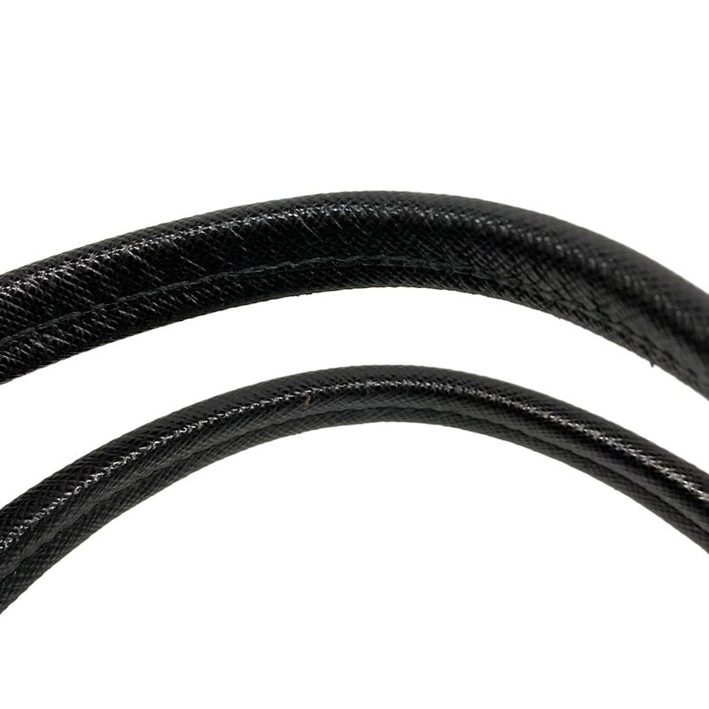 Prada Shoulder Bag  Black Chain Shoulder Triangle Logo Quilted Leather