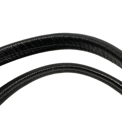 Prada Shoulder Bag  Black Chain Shoulder Triangle Logo Quilted Leather