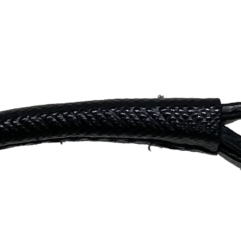 Prada Shoulder Bag  Black Chain Shoulder Triangle Logo Quilted Leather