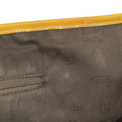 Gucci Tote Bag GG Patternsherry (web) 211971 Beige Brown And Yellow Leather