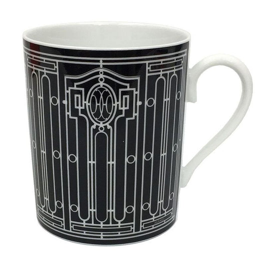 Sale Hermes H Deco Ash Deco Mug Black Aq7334