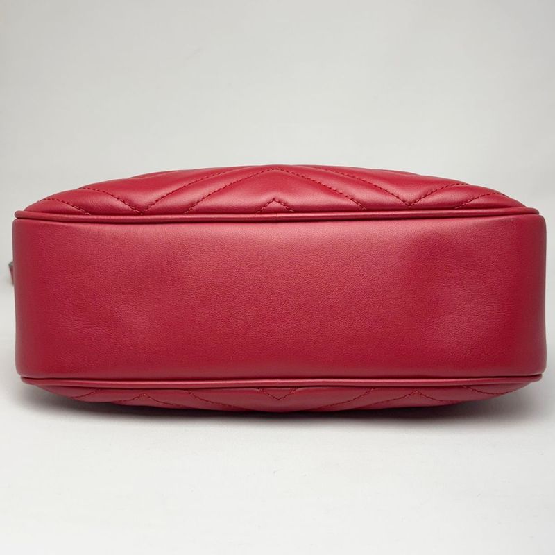 Gucci Shoulder Bag GG Marmont Small Small Red