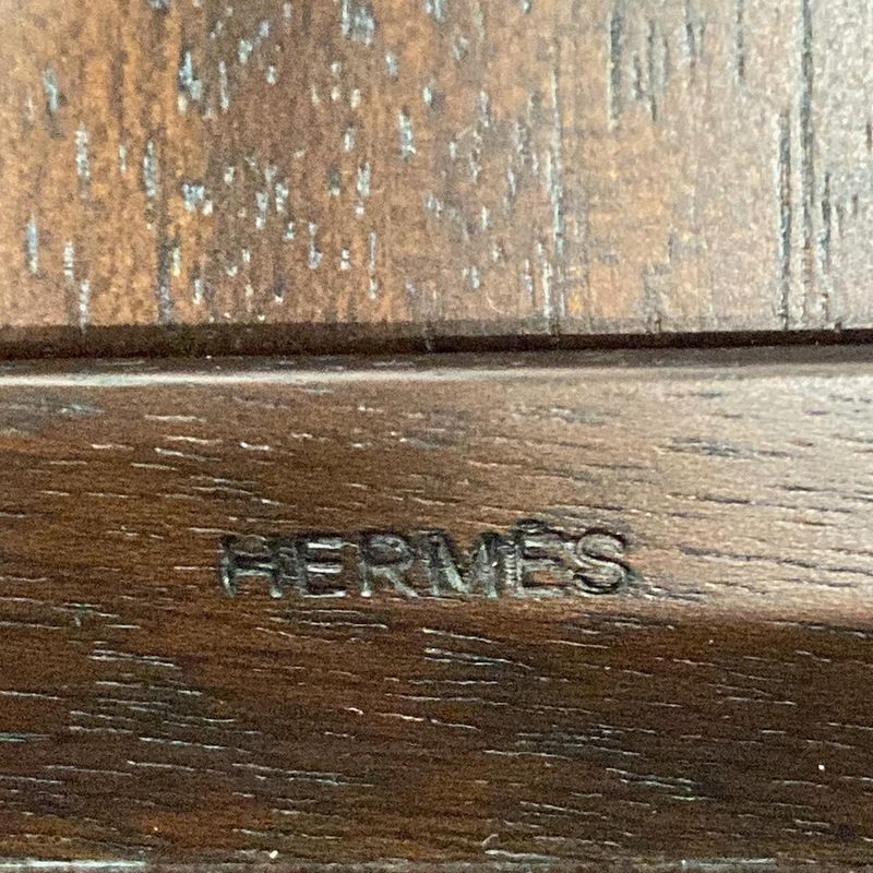 Hermes Small Accessories Playard Chocolat Photo Frame