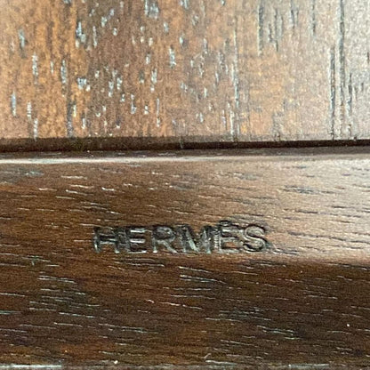 Hermes Small Accessories Playard Chocolat Photo Frame