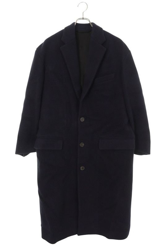 Balenciaga 642222 Tlu03 Boxy Wool Coat Men's 34