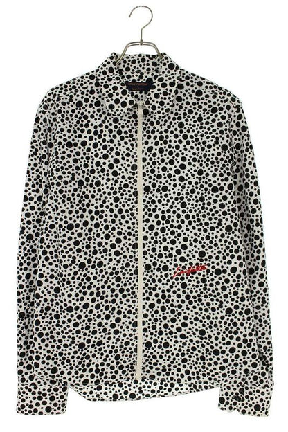 Louis Vuitton 23SS Rm231h V29 Hos30w Infinity Dot Zip Up Long Sleeve Shirt