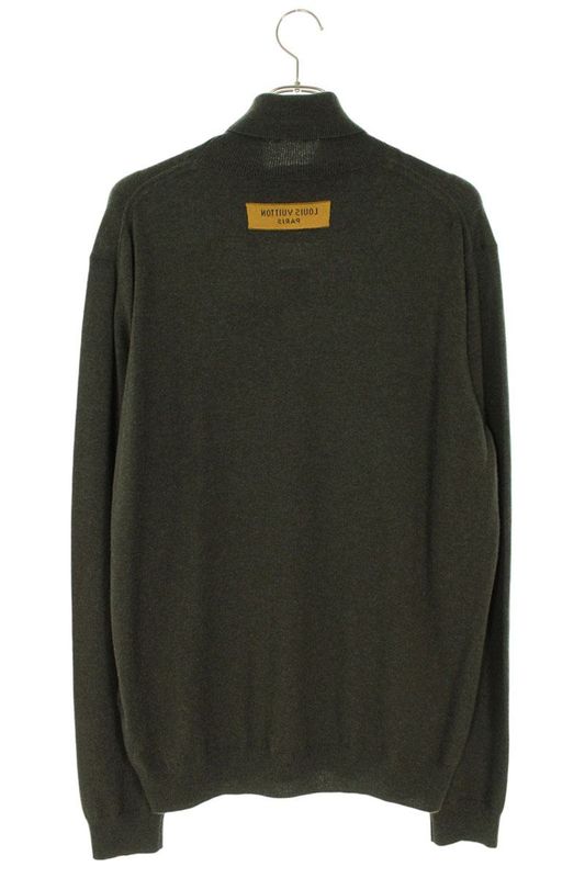 Louis Vuitton 23SS Rm231q GK1 Hmn41w Embossed Turtleneck Knit Men's XXL